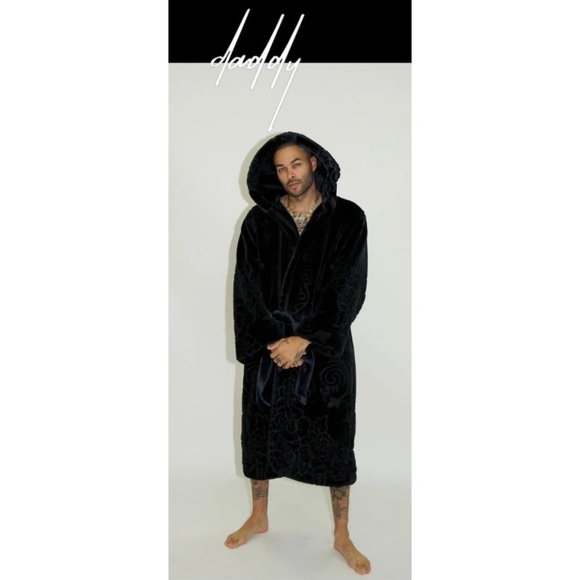 Daddy Robe EPISODE BLACK BENJAMIN 5LB VELVET - Picture 1 of 16